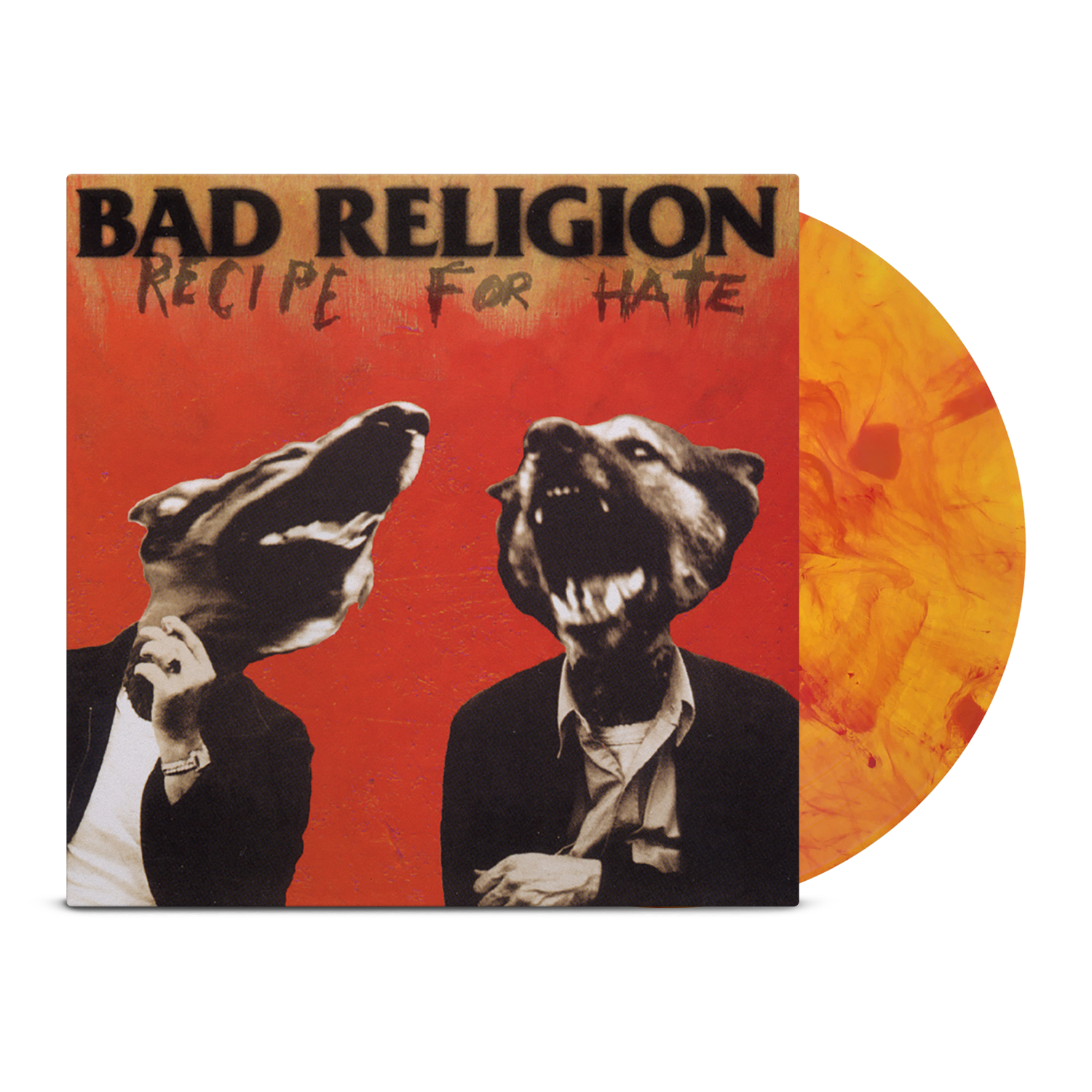 bad-religion-recipe-for-hate-lp-vinyl-clear-orange image 1