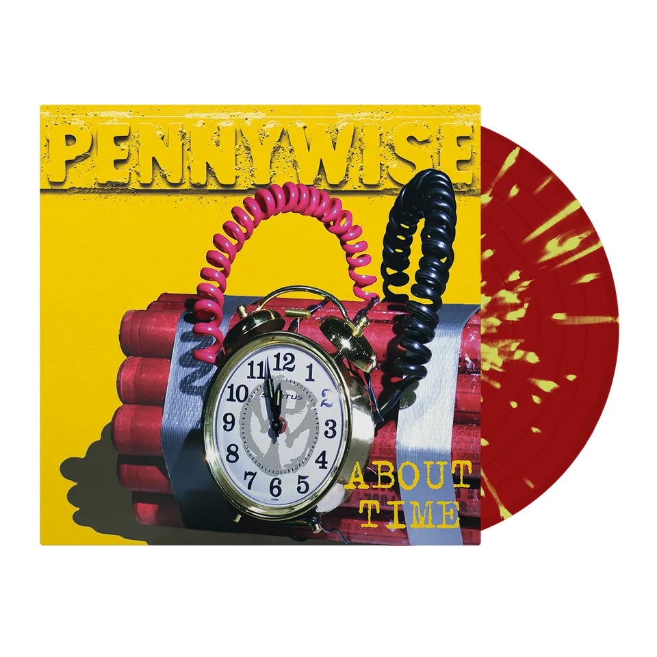 pennywise-about-time-lp-vinyl-apple-lemon-splatter image 1