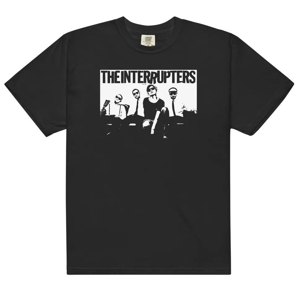 the-interrupters-band-photo-t-shirt-schwarz-baumwolle image 1