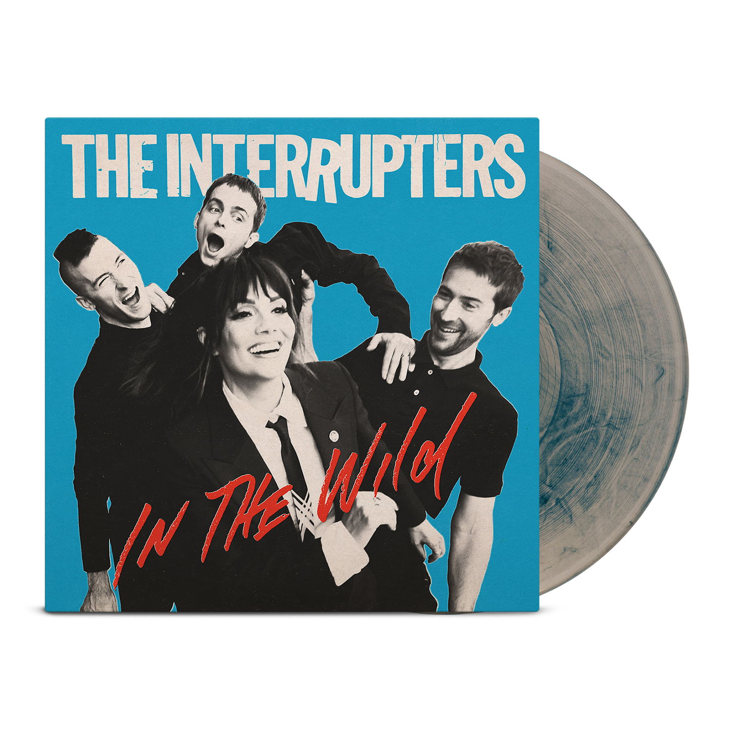 the-interrupters-in-the-wild-lp-vinyl-clear-blue image 1