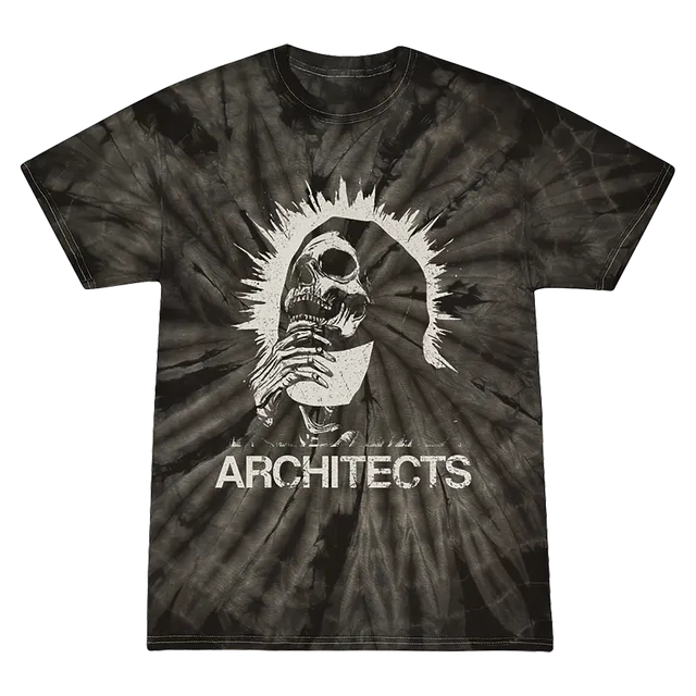architects-whiplash-tie-dye-black-t-shirt-relaxed image 1