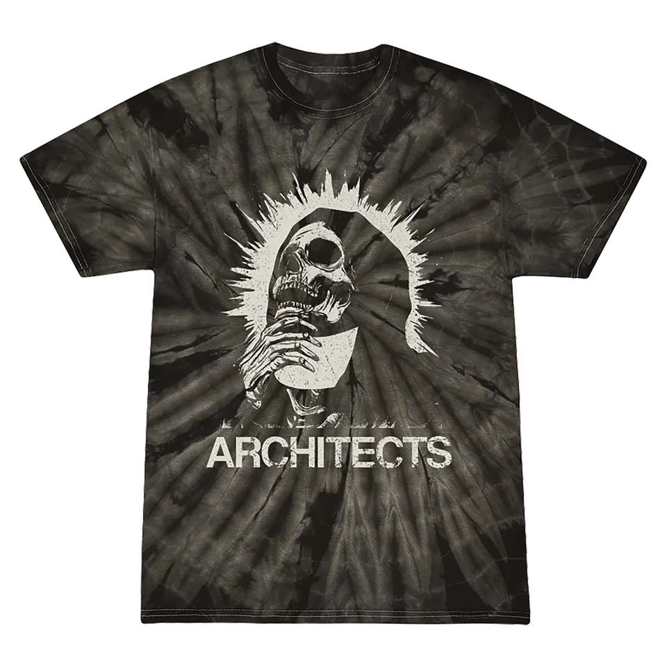 architects-whiplash-tie-dye-black-t-shirt-relaxed image 1
