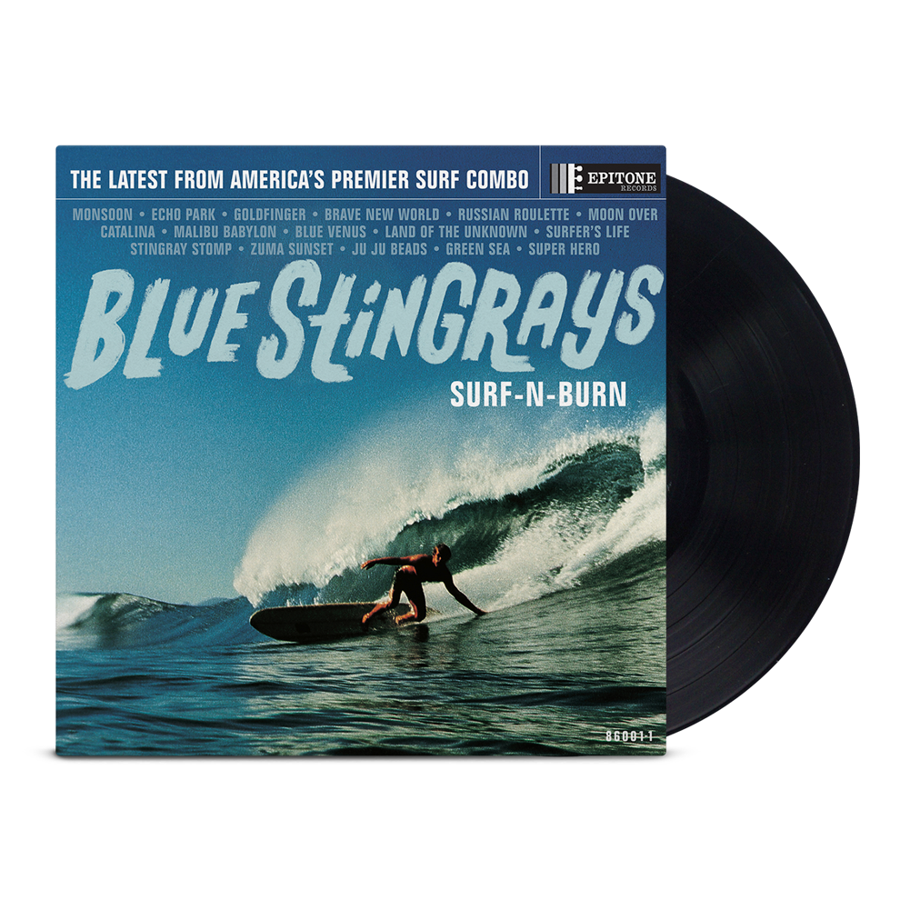 blue-stingrays-surf-n-burn-lp-black-180g-vinyl image 1