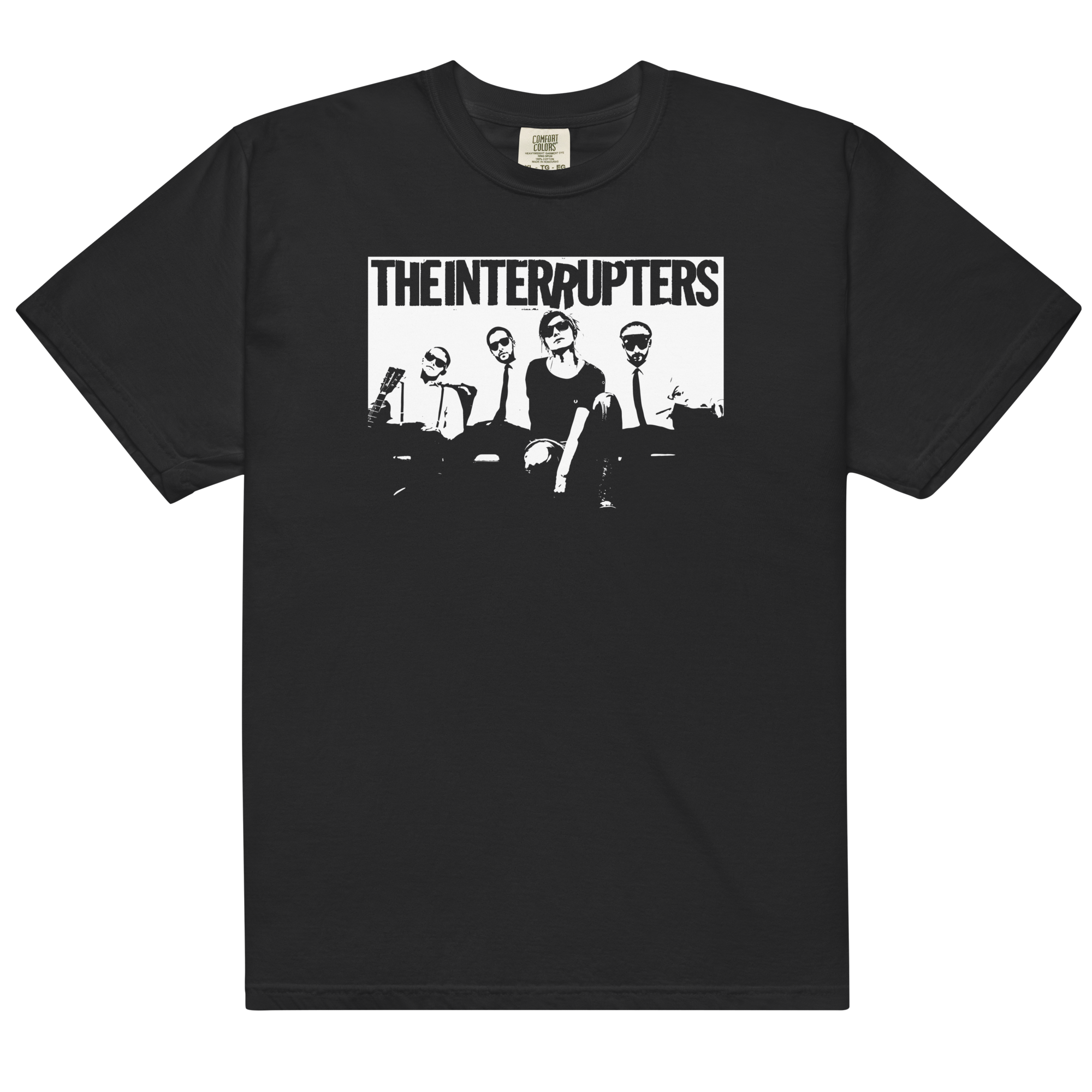 the-interrupters-band-photo-t-shirt-schwarz-baumwolle image 1