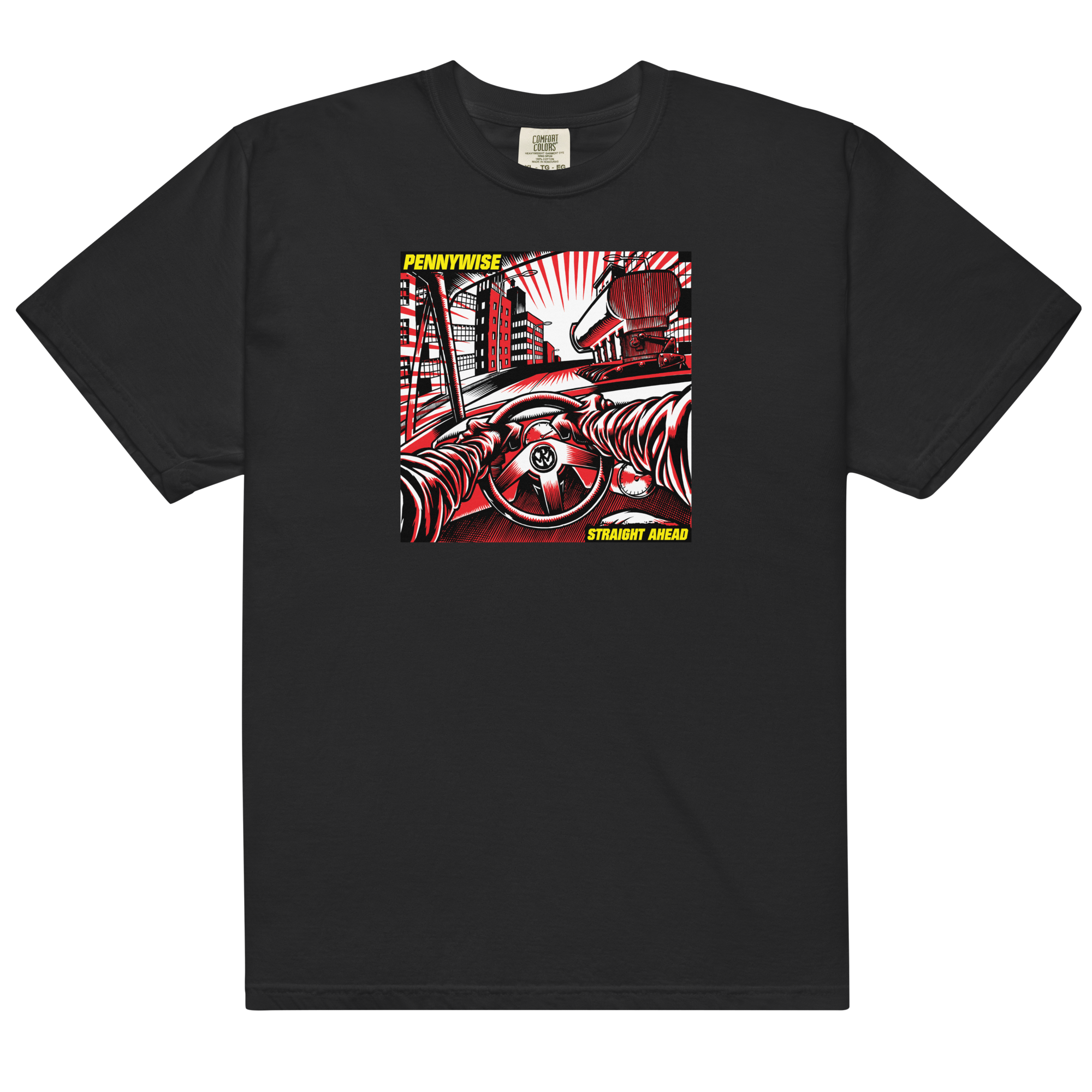straight-ahead-t-shirt-schwarz-baumwolle-relaxed-fit-l image 1