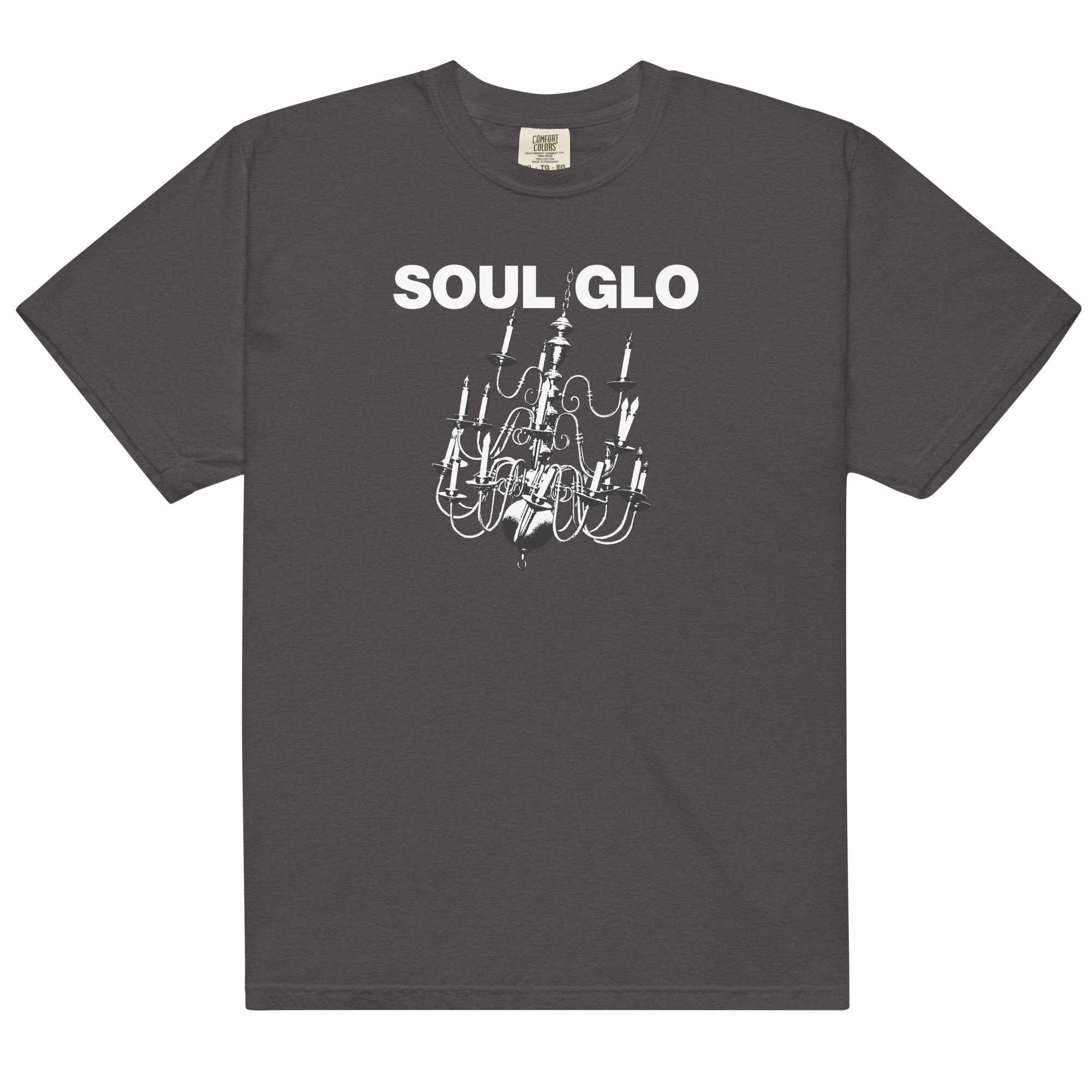 soul-glo-chandelier-t-shirt-dunkelgrau-baumwolle image 1