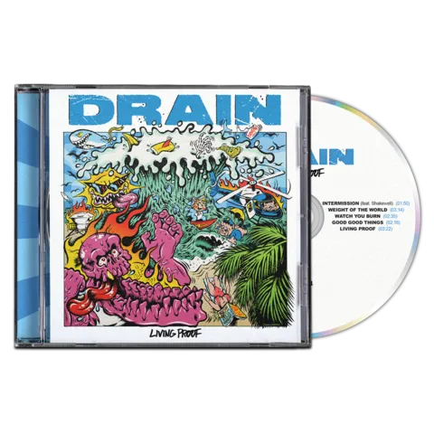 drain-living-proof-cd-album-hardcore-10-songs image 1