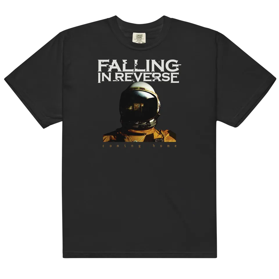 coming-home-t-shirt-schwarz-album-cover image 1