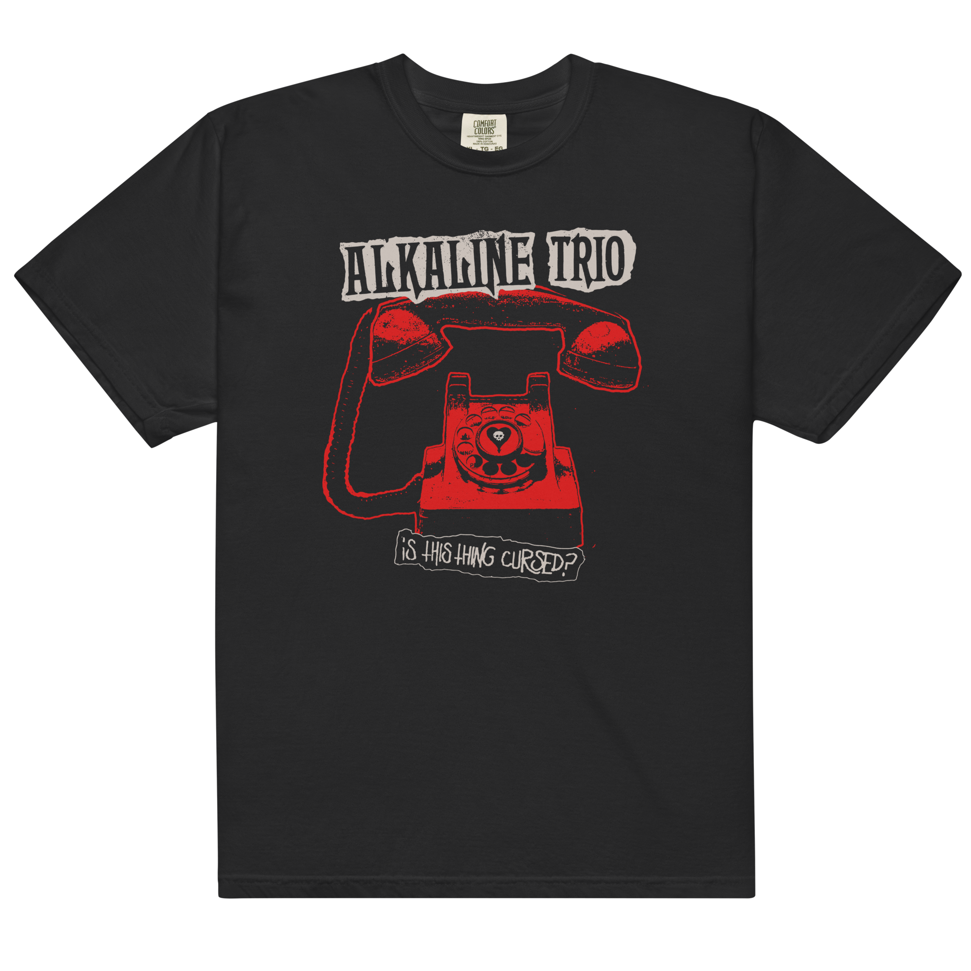 alkaline-trio-is-this-thing-cursed-t-shirt-schwarz-baumwolle image 1