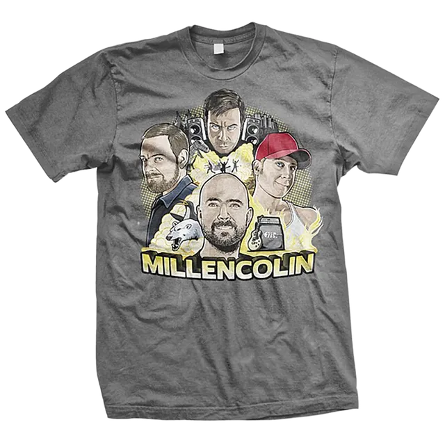 millencolin-connection-tee-charcoal-baumwolle image 1
