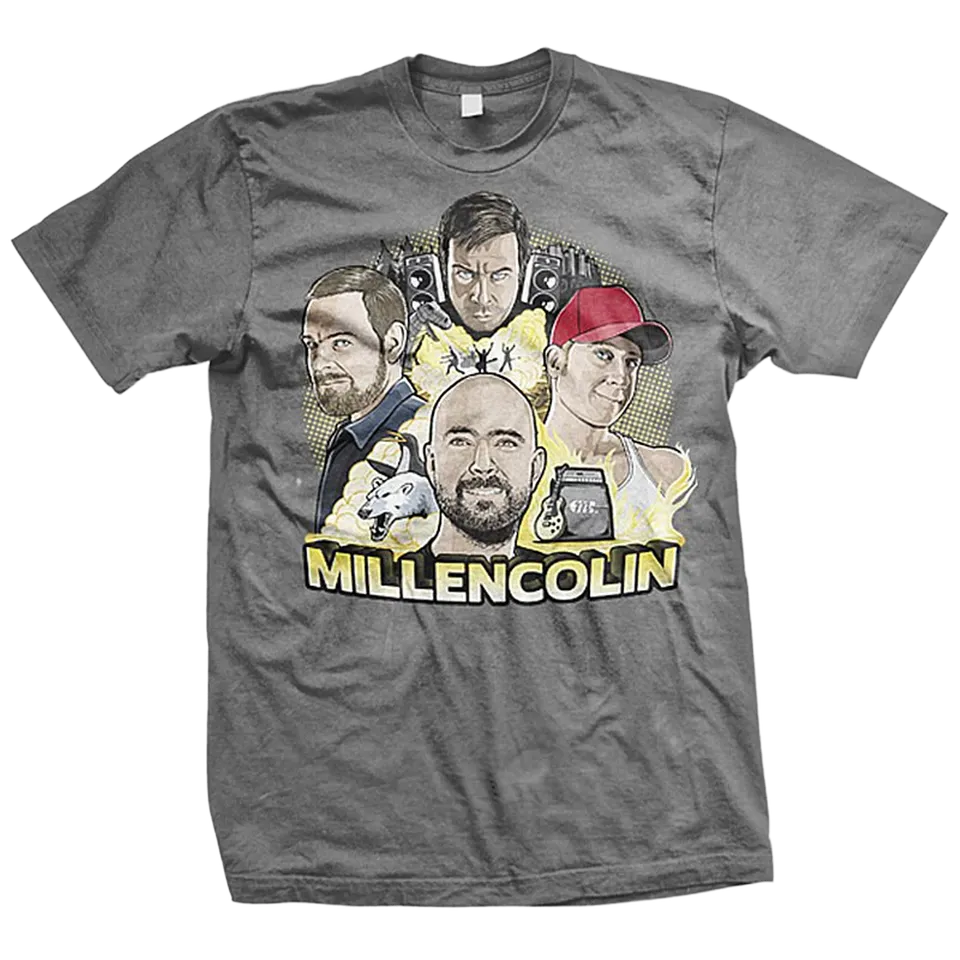 millencolin-connection-tee-charcoal-baumwolle image 1