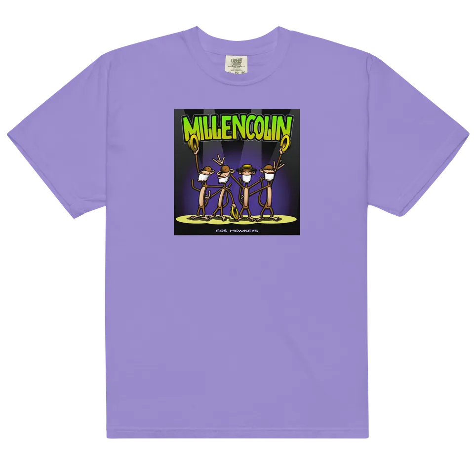 millencolin-for-monkeys-t-shirt-lila-baumwolle-print image 1