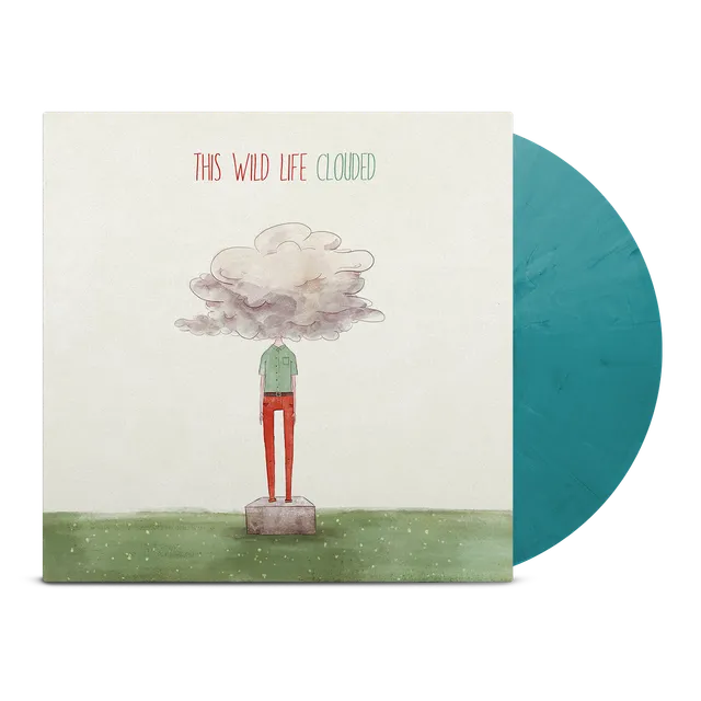 this-wild-life-clouded-lp-vinyl-green-blue-white image 1