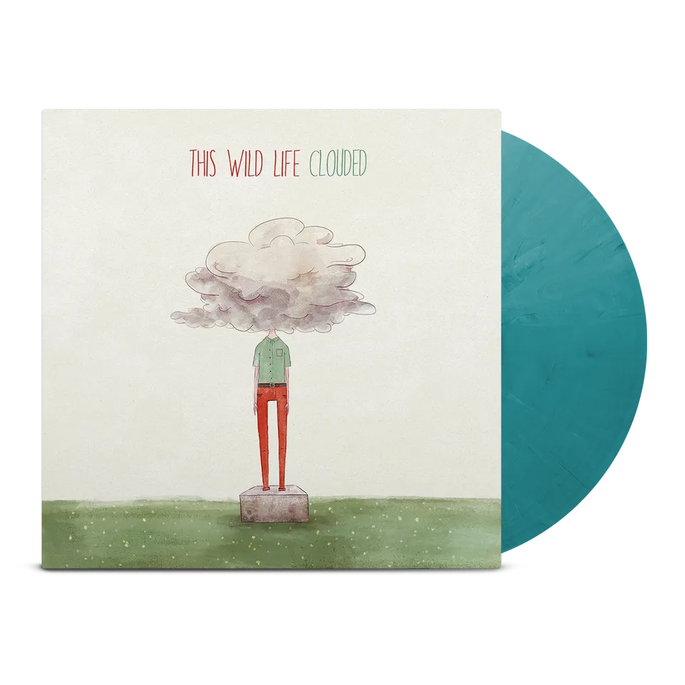 this-wild-life-clouded-lp-vinyl-green-blue-white image 1