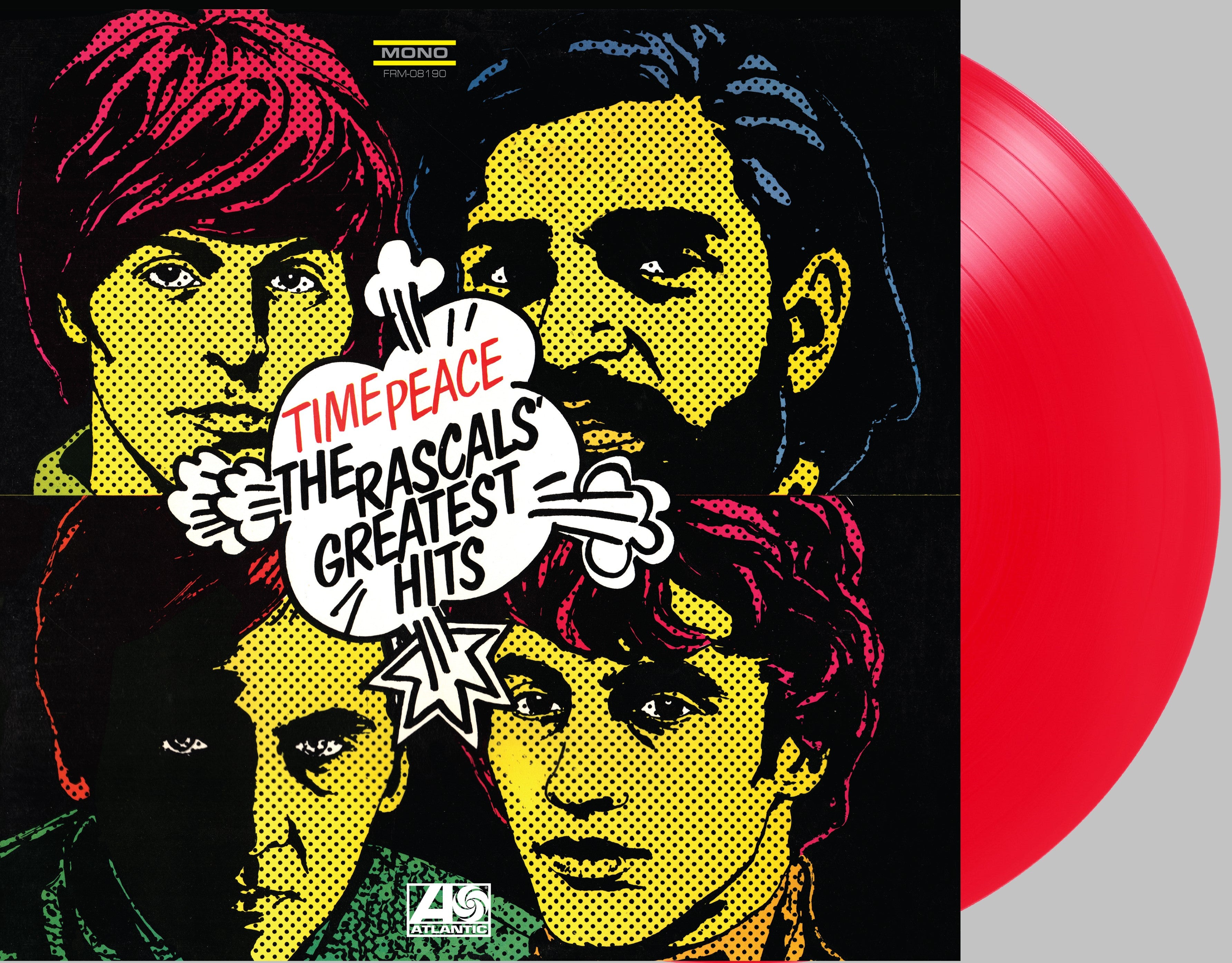 friday-music-rascals-time-peace-greatest-hits-vinyl-clear-red-mono image 1