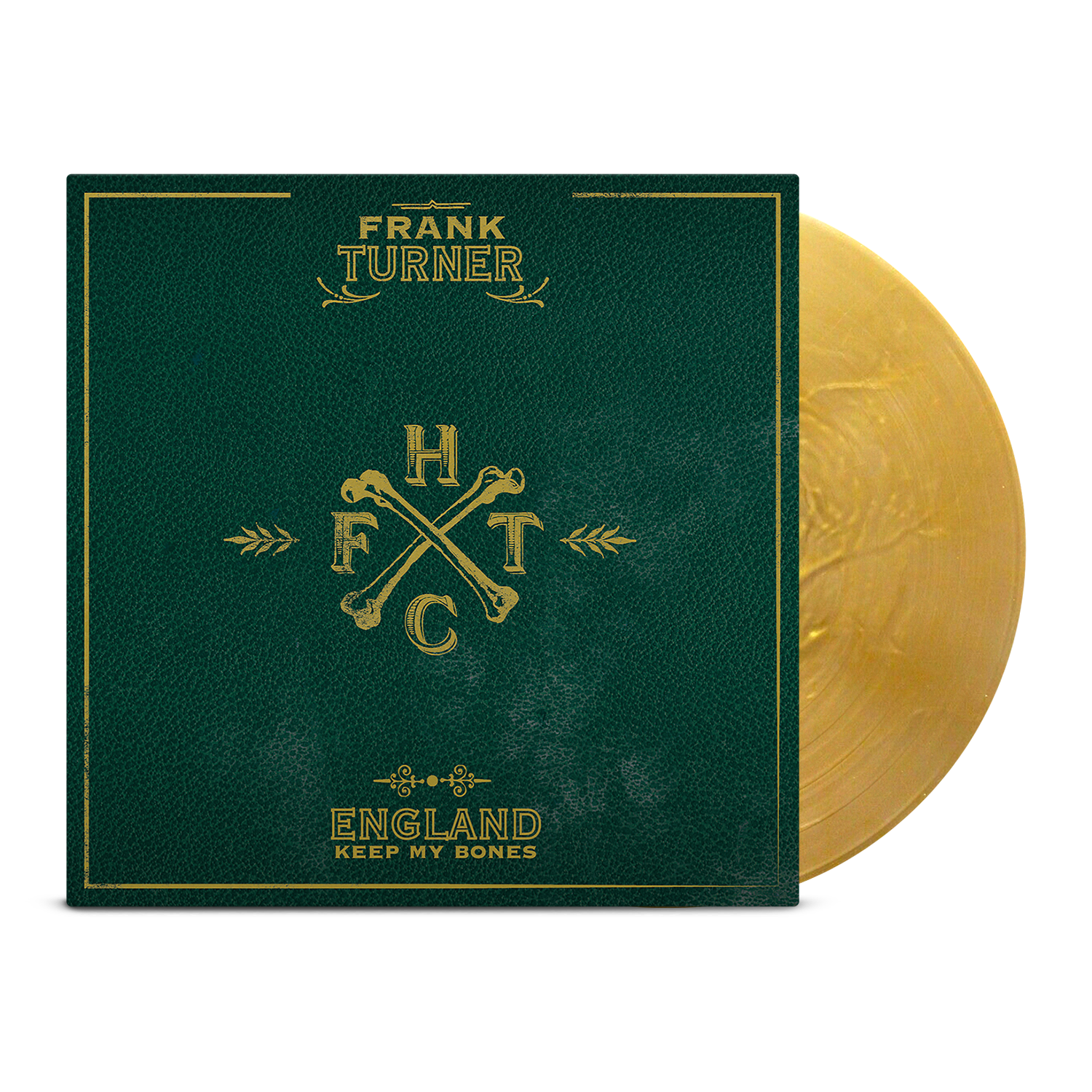 frank-turner-england-keep-my-bones-lp-gold-nugget-vinyl image 1