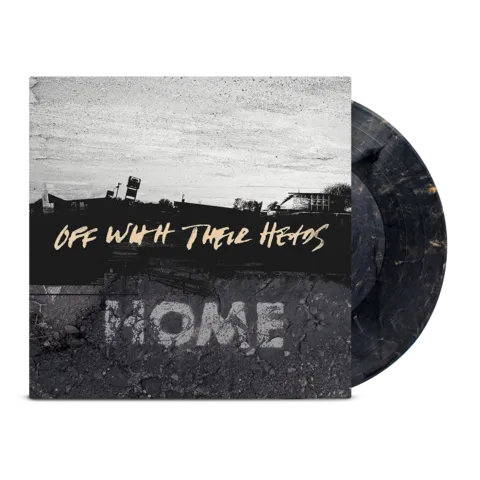 off-with-their-heads-home-lp-vinyl-schwarz-gold-limitiert image 1