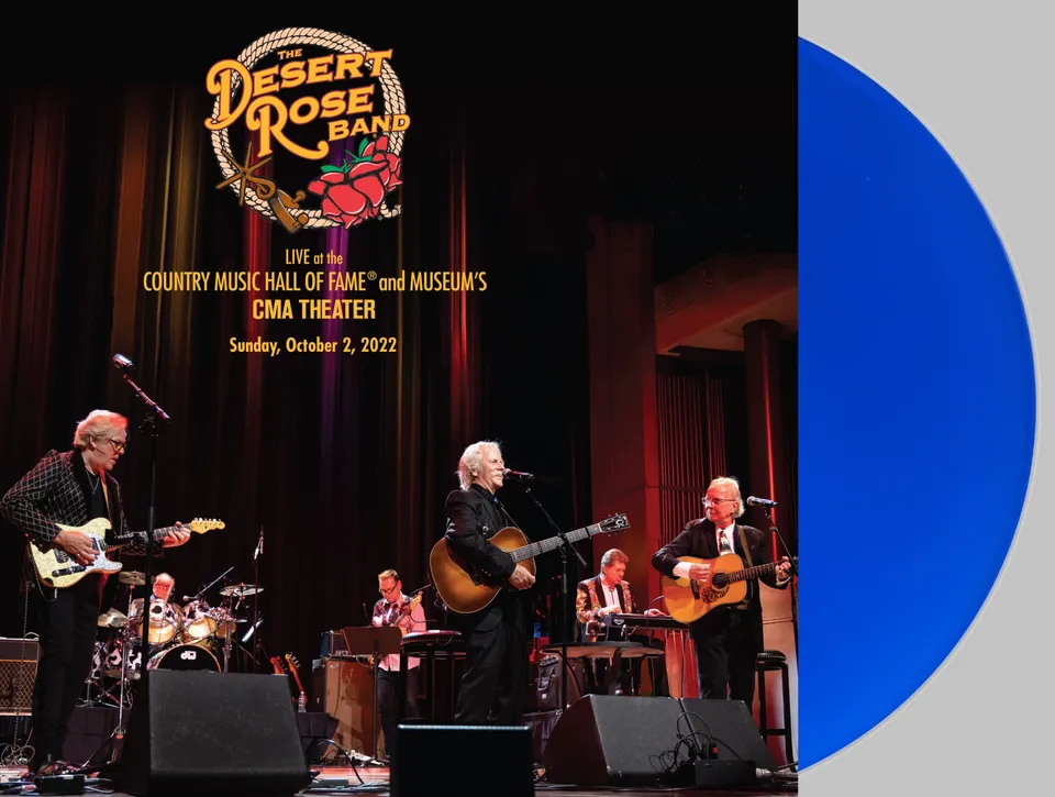 friday-music-country-desert-rose-band-live-lp-cobalt-blue-vinyl image 1