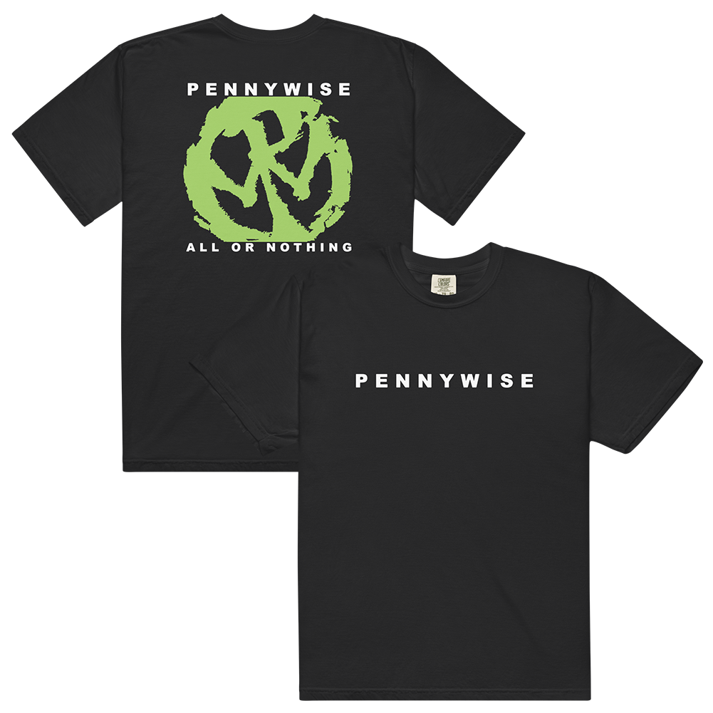 pennywise-all-or-nothing-t-shirt-schwarz-baumwolle image 1