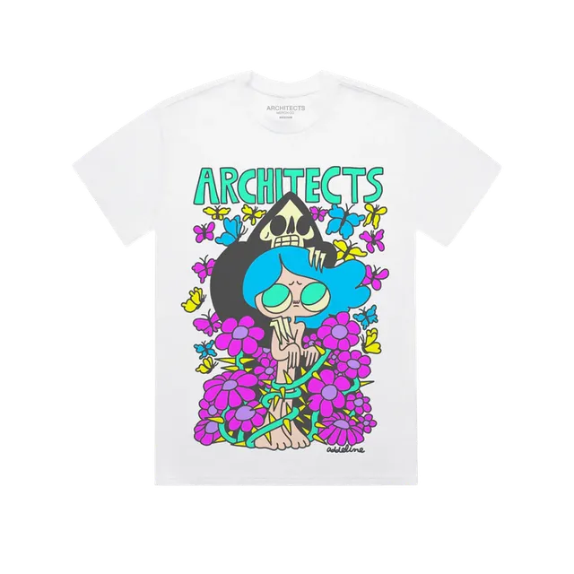 architects-butterfly-white-kinder-t-shirt-baumwolle image 1