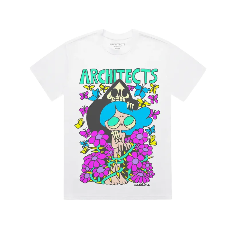 architects-butterfly-white-kinder-t-shirt-baumwolle image 1
