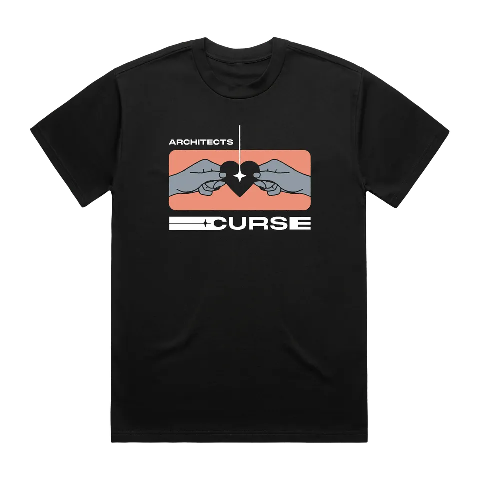 architects-curse-heart-t-shirt-schwarz-unisex-baumwolle image 1