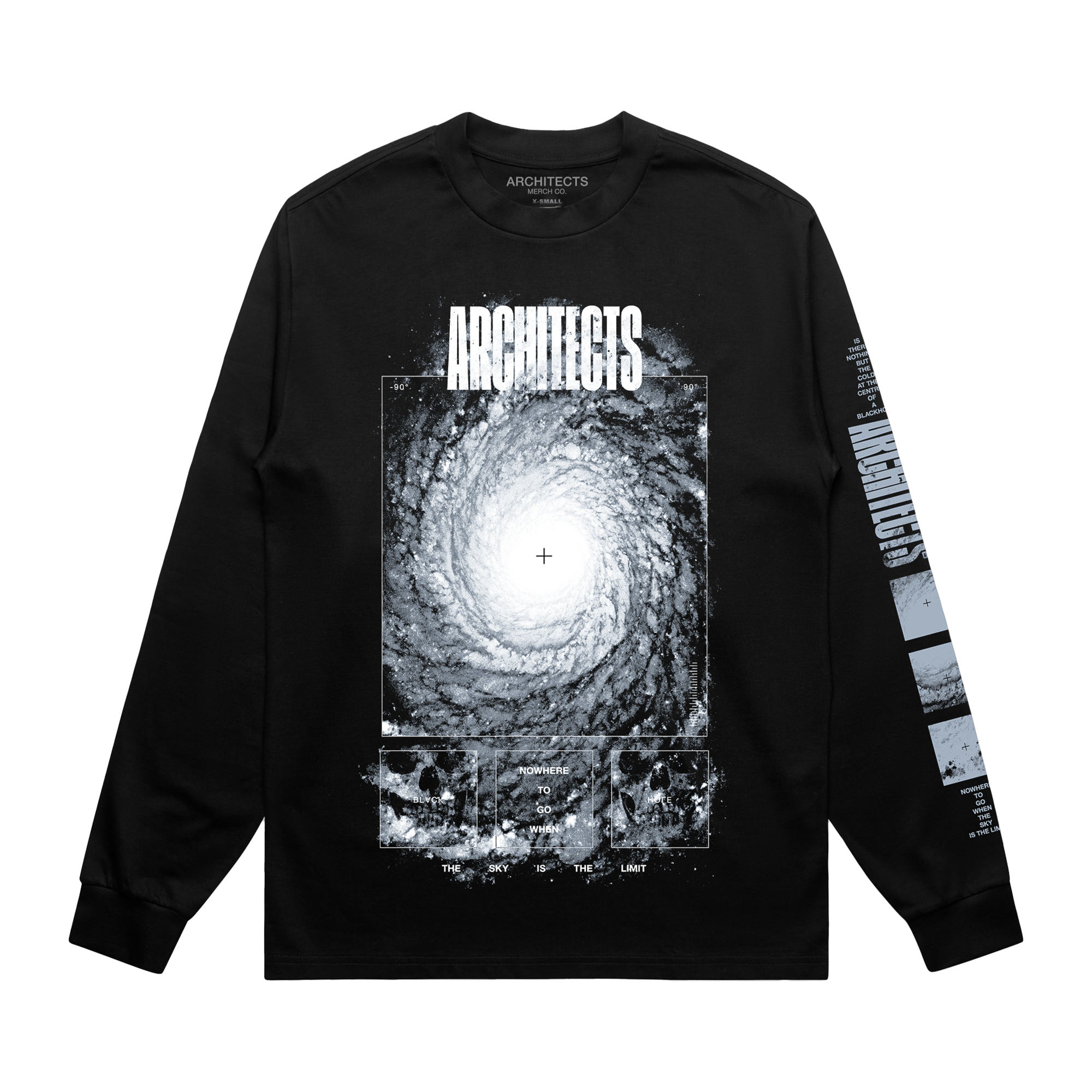 architects-blackhole-nowhere-to-go-longsleeve-schwarz image 1
