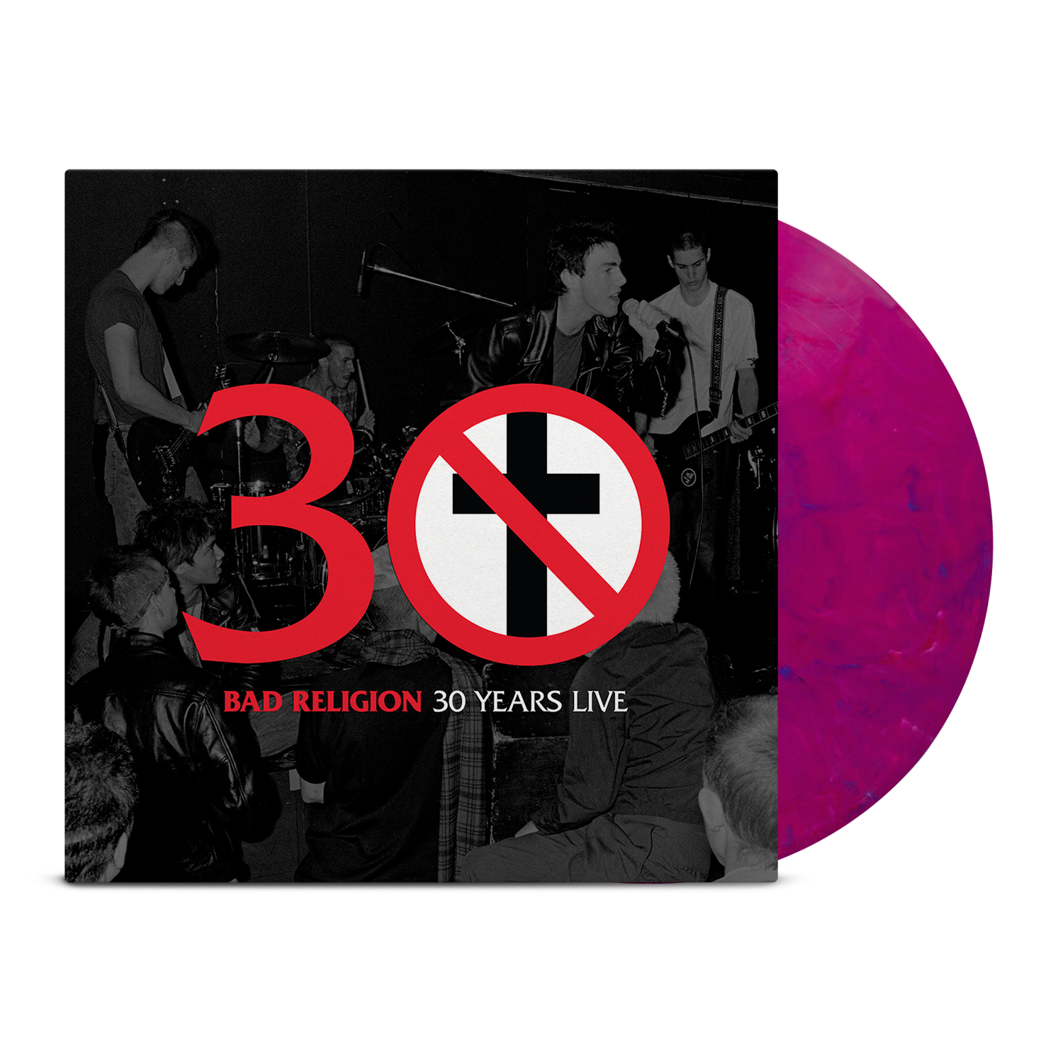 bad-religion-30-years-live-lp-dragon-fruit-vinyl-limitiert image 1