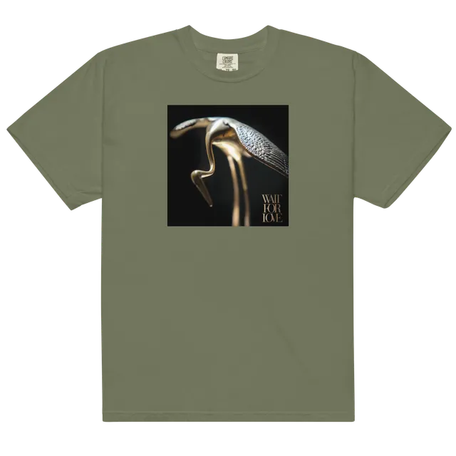 wait-for-love-t-shirt-moosgr-n-baumwolle-relaxed-fit image 1