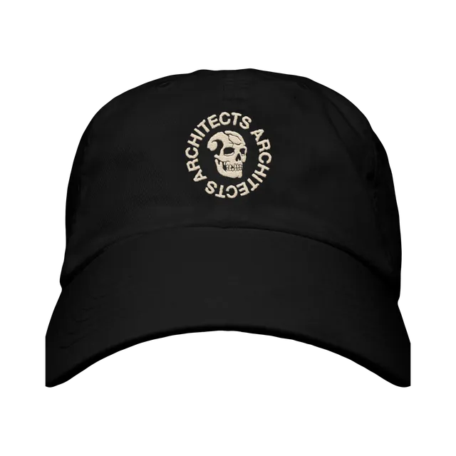 architects-skull-cap-schwarz-bestickt-baumwolle-unisex image 1