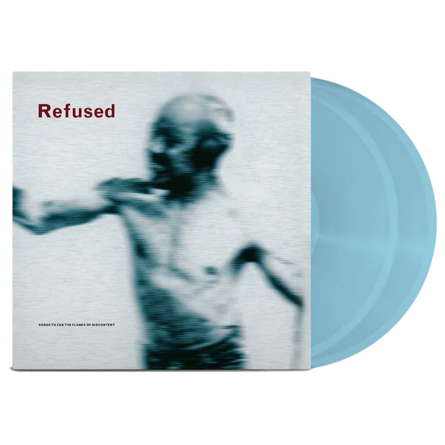 refused-songs-to-fan-the-flames-25th-2xlp-baby-blue-vinyl image 1