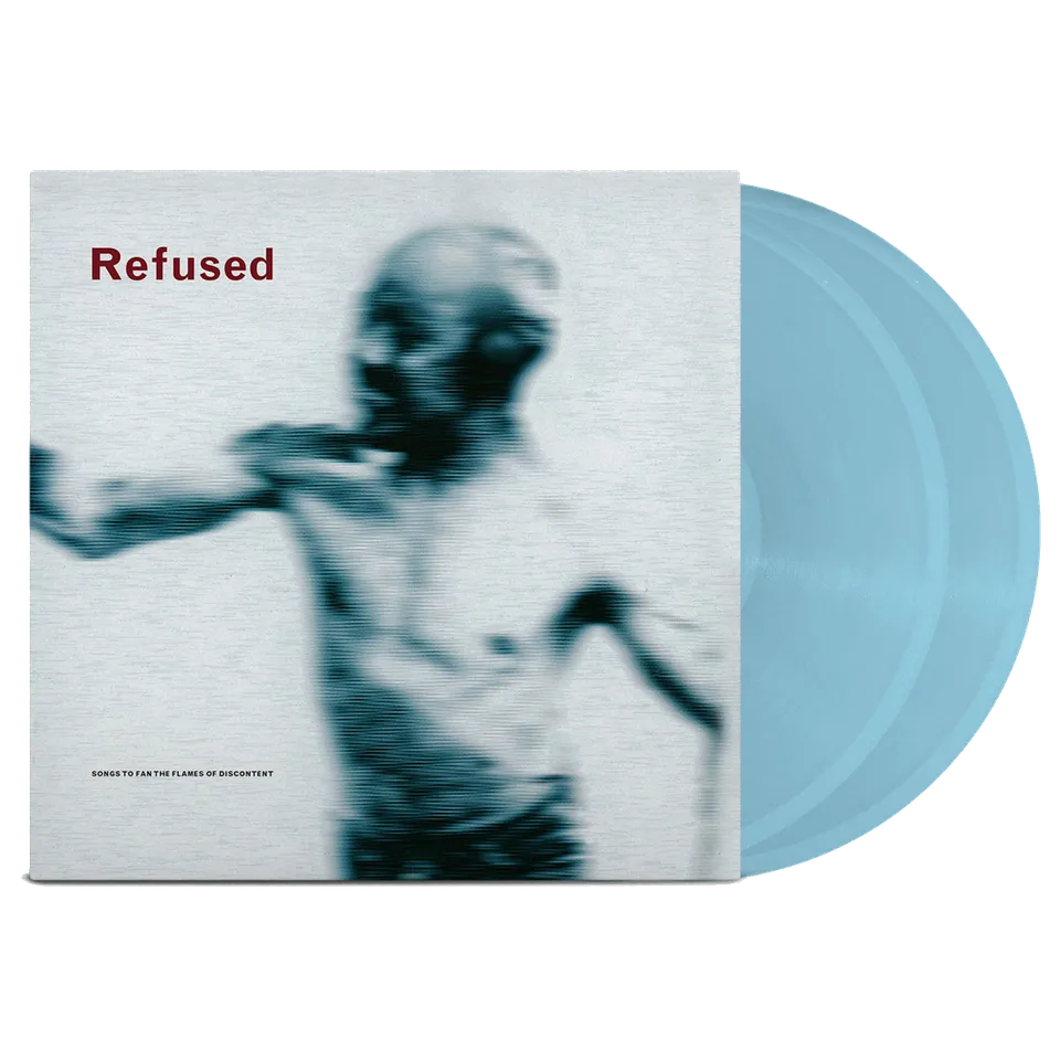 refused-songs-to-fan-the-flames-25th-2xlp-baby-blue-vinyl image 1