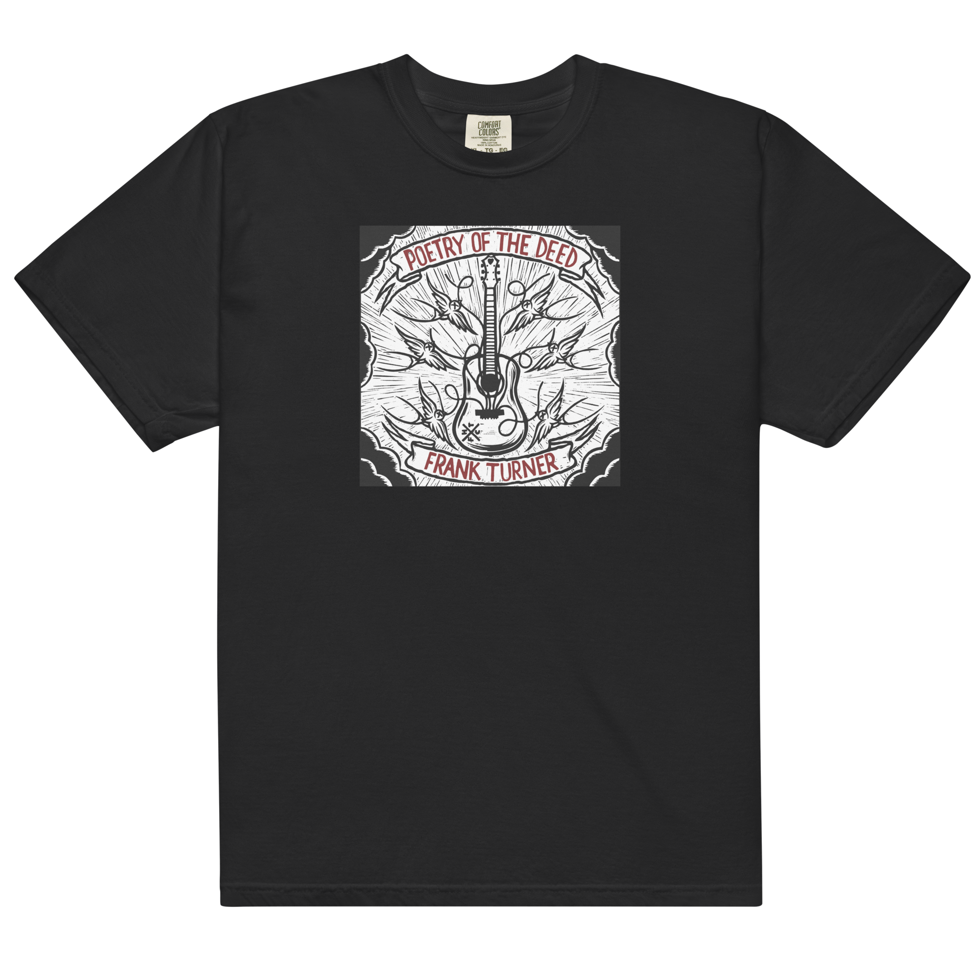 frank-turner-poetry-of-the-deed-t-shirt-schwarz-baumwolle image 1