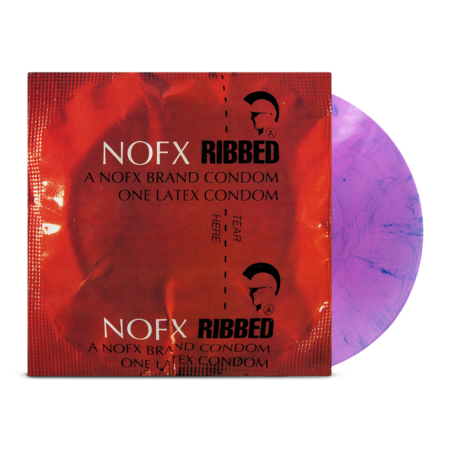 nofx-ribbed-lp-lila-blau-splatter-vinyl-limitiert image 1