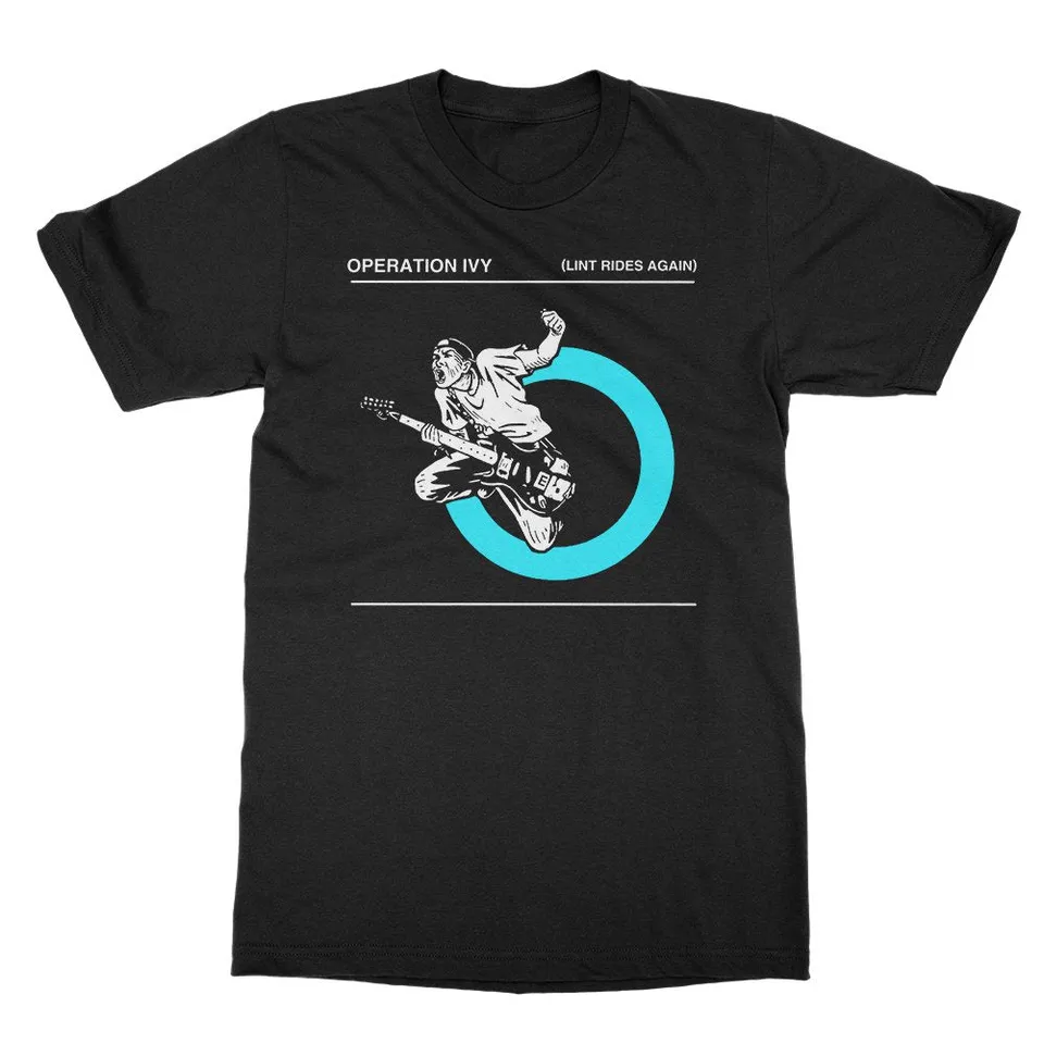 operation-ivy-lint-rides-again-t-shirt-schwarz-baumwolle image 1