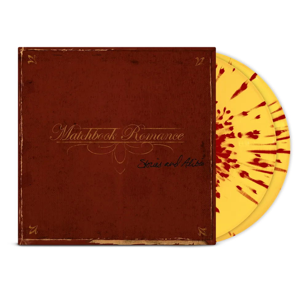 matchbook-romance-stories-and-alibis-2xlp-vinyl-gold-rot-splatter image 1
