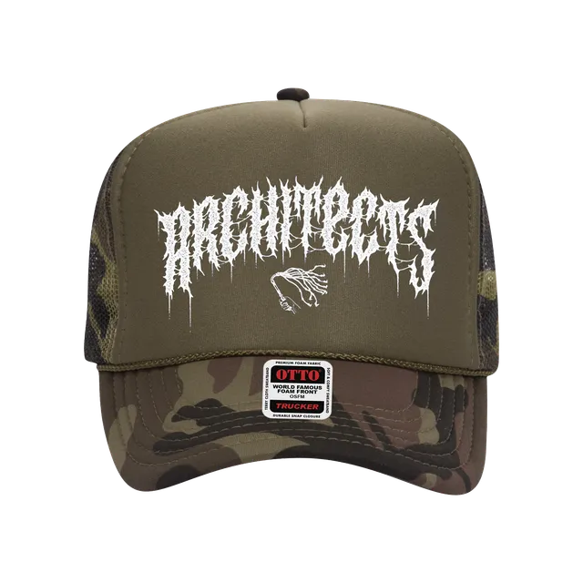 architects-whiplash-camo-cap-oliv-kappe image 1
