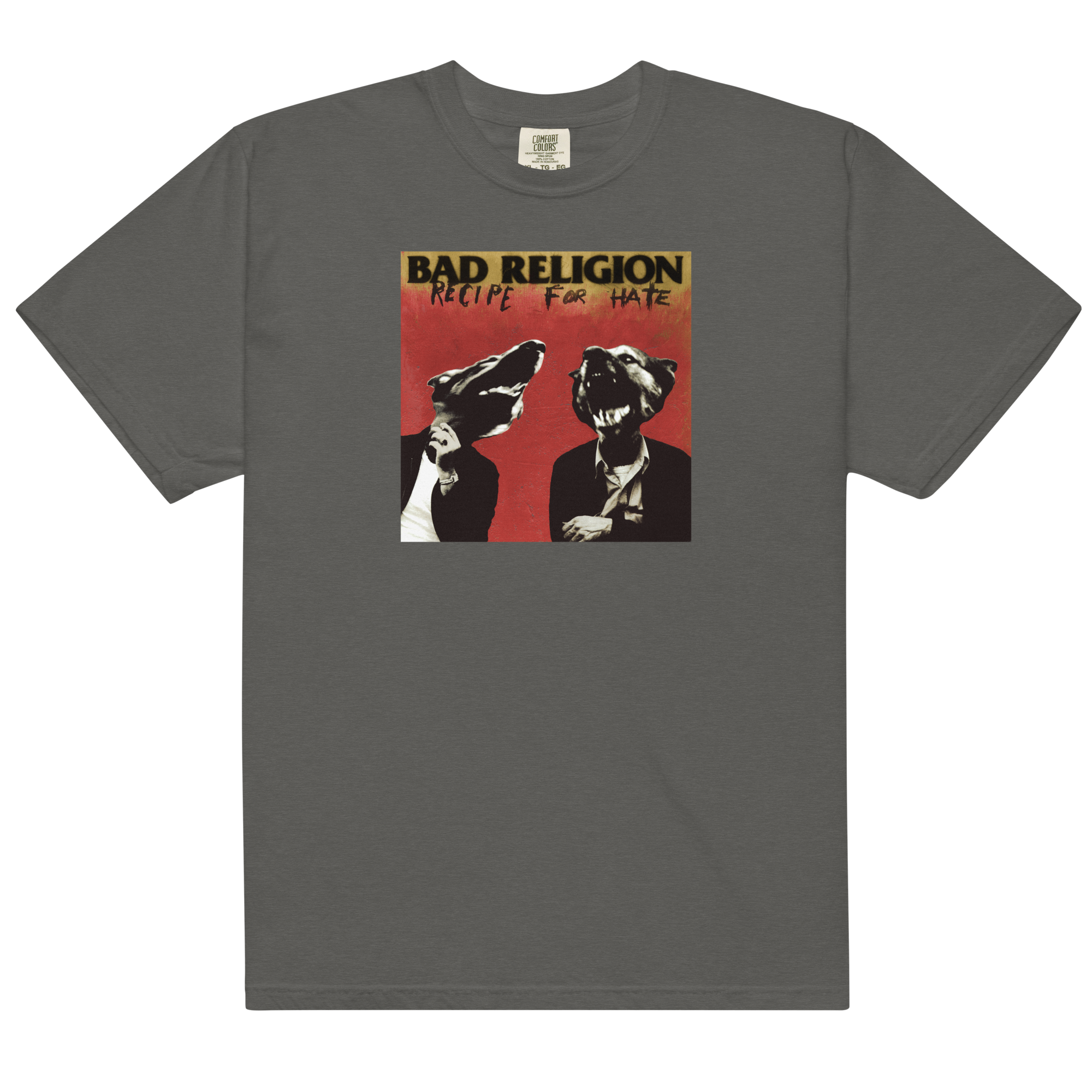 bad-religion-recipe-for-hate-t-shirt-dunkelgrau-baumwolle image 1
