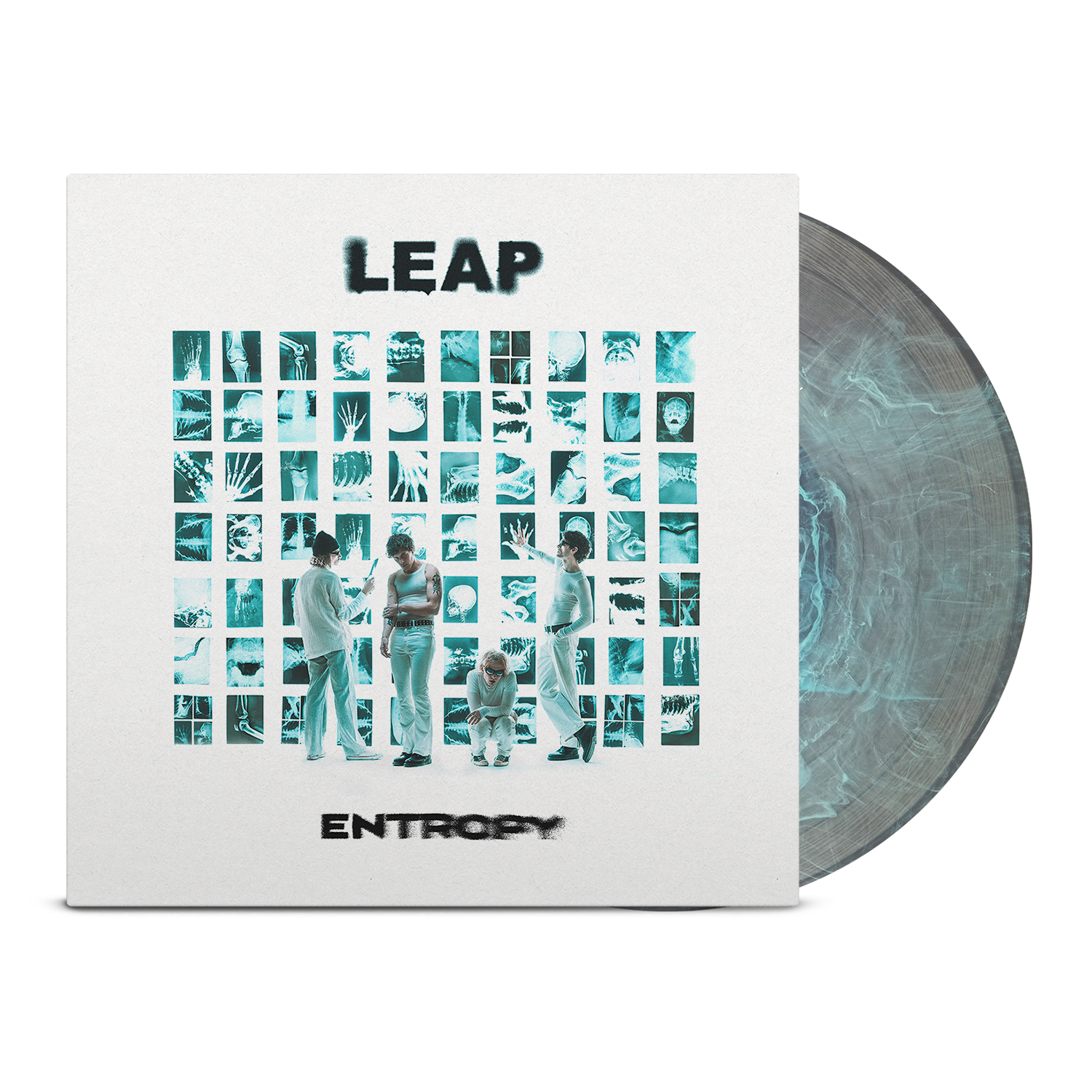 leap-entropy-lp-clear-blue-swirl-vinyl-limitiert-12 image 1