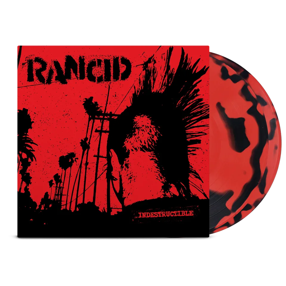 rancid-indestructible-2xlp-red-black-vinyl-limitiert image 1
