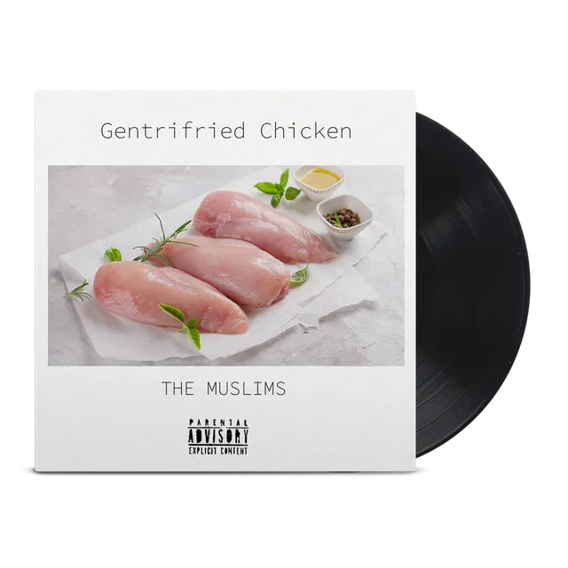 the-muslims-gentrifried-chicken-lp-vinyl-schwarz image 1