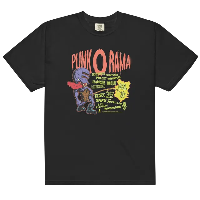 epitaph-punk-o-rama-vol-2-t-shirt-schwarz-baumwolle image 1