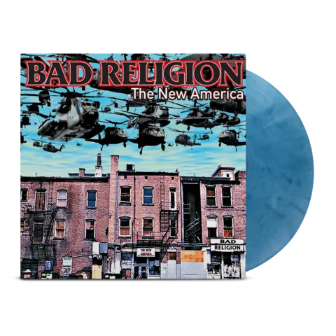 bad-religion-the-new-america-lp-vinyl-dusty-denim-limitiert image 1