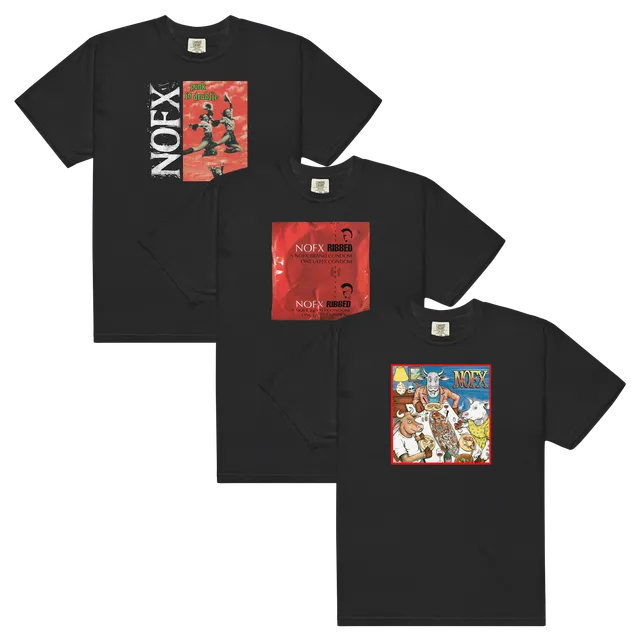 nofx-t-shirt-bundle-3er-set-punk-in-drublic-schwarz image 1