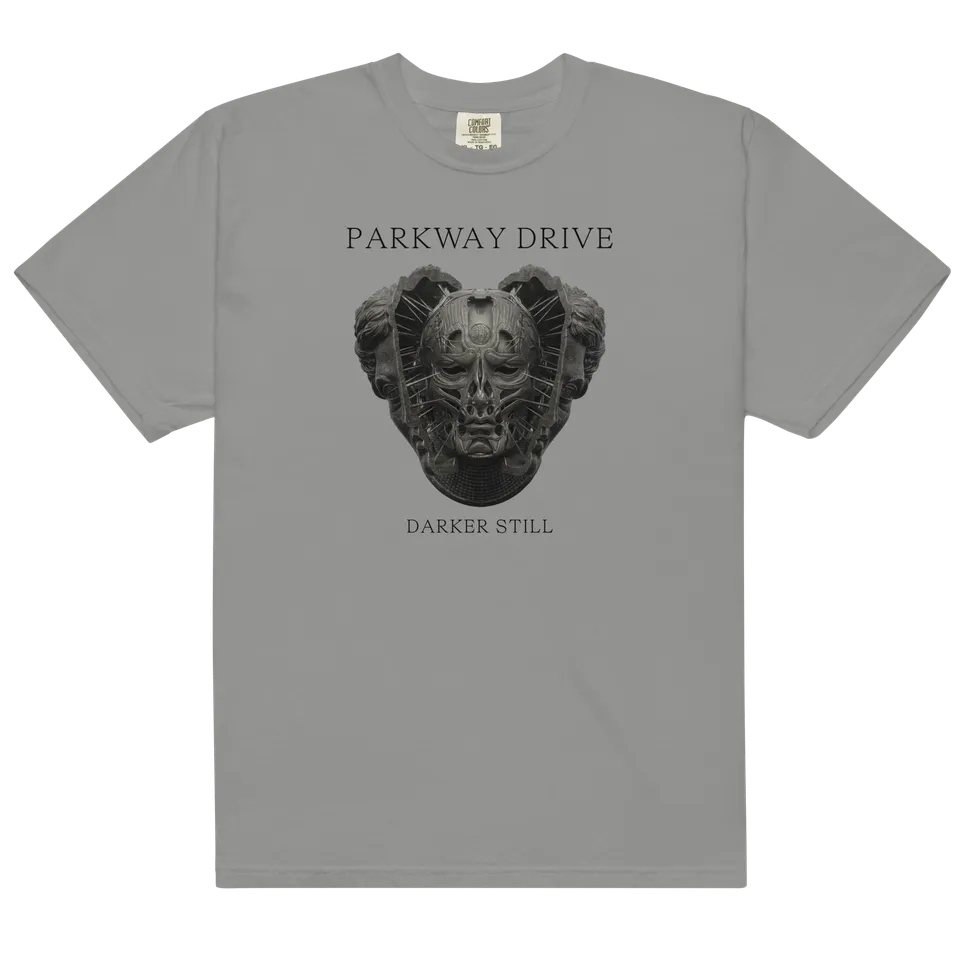 parkway-drive-darker-still-t-shirt-grau-baumwolle image 1