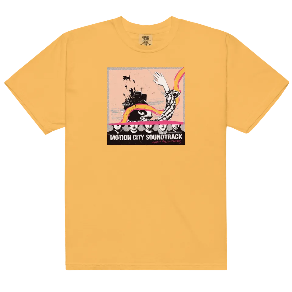 motion-city-soundtrack-commit-this-to-memory-t-shirt-gelb image 1