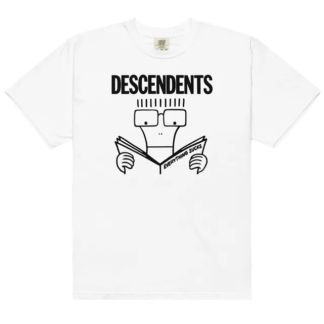 descendents-everything-sucks-t-shirt-wei-baumwolle image 1