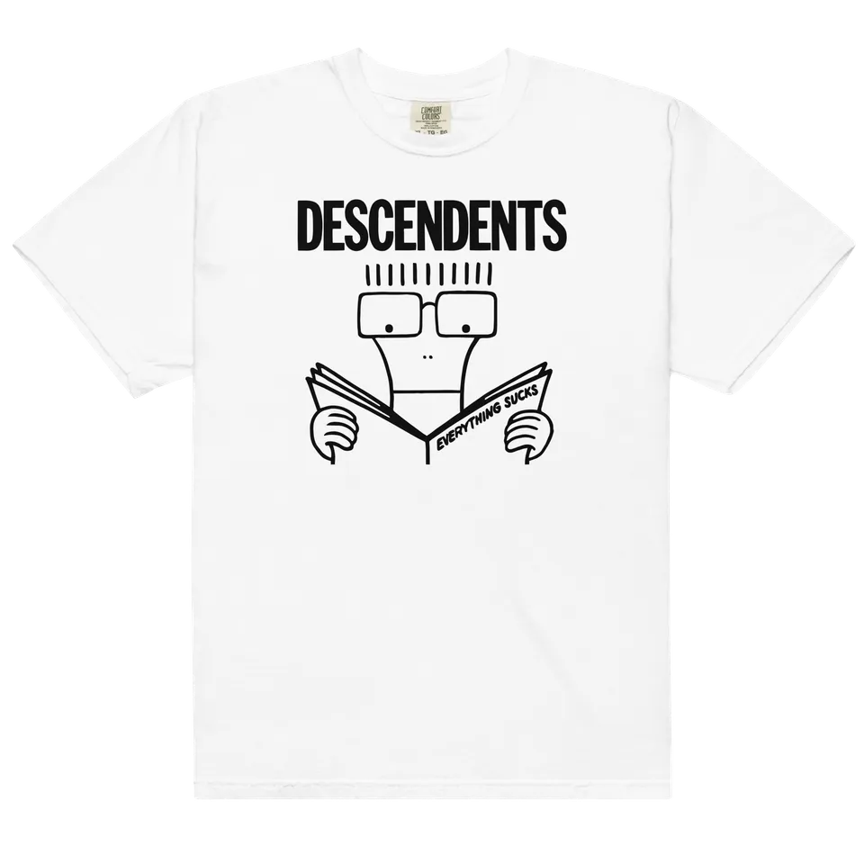 descendents-everything-sucks-t-shirt-wei-baumwolle image 1