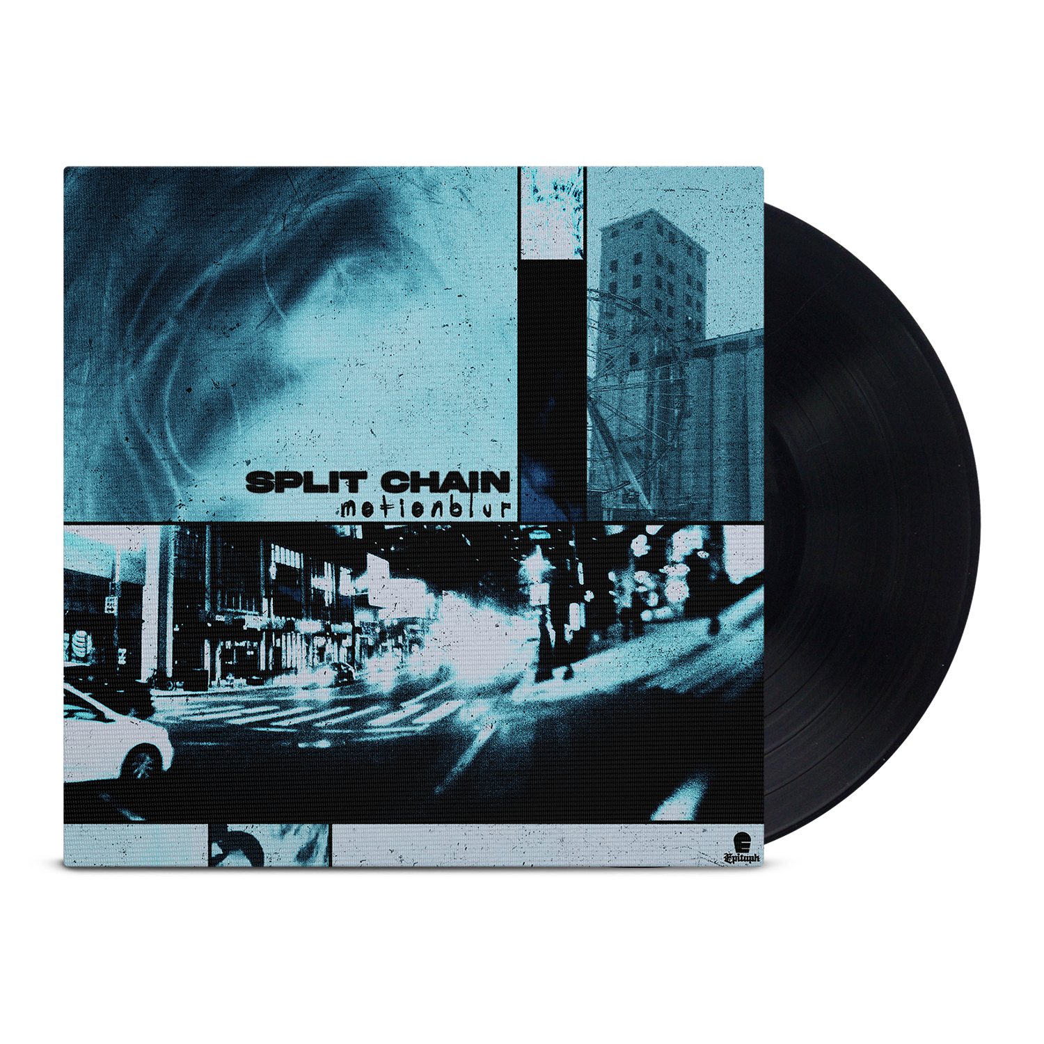 split-chain-motionblur-lp-black-vinyl-alternative-metal image 1