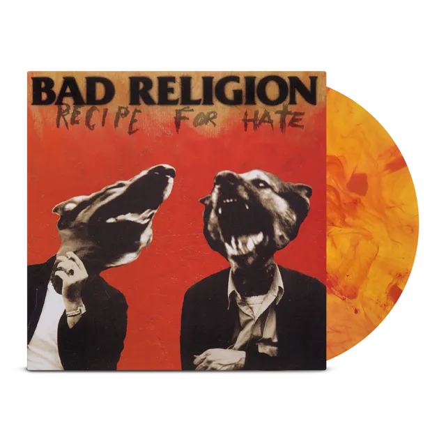 bad-religion-recipe-for-hate-lp-vinyl-clear-orange image 1